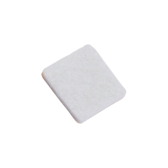 Podkładki filcowe białe 25 mm x 25 mm 27 sztuk
