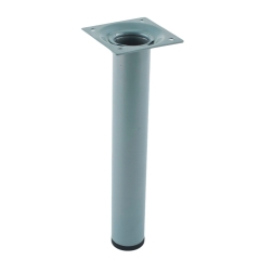 Hettich Nogi do mebli srebrne śr. 3 cm x 20 cm