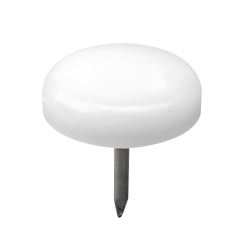 Hettich Podkładki ślizgowe białe śr. 20 mm