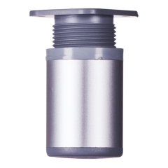 Hettich Noga do mebli srebrna śr. 5 cm x 8 cm