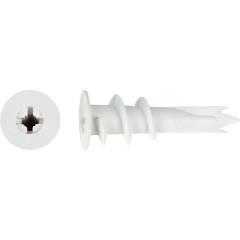 LUX Kołek rozporowy do płyt GK z tworzywa sztucznego 14 x 32 mm 10 szt