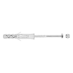 Wkręt-met Kołek rozporowy z wkrętem do drewna z łbem 6-kątnym 14 mm x 100 mm