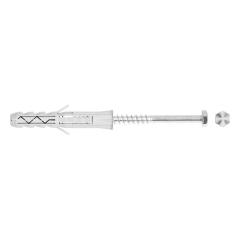 Wkręt-met Kołek rozporowy z wkrętem do drewna z łbem 6-kątnym 10 mm x 60 mm