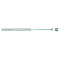 Wkręt-met Kołek ramowy z łbem stożkowym i gniazdem krzyżowym 10 mm x 115 mm