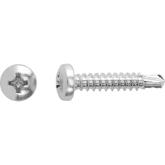 LUX Śruba wiercąca z głowicą walcową PH 4,2 x 22 mm ocynk 40 szt