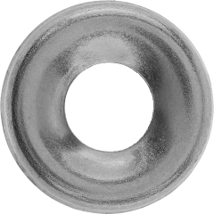 LUX Rozeta śrubowa LUX 11 x 4 mm stal nierdzewna 20 szt
