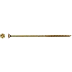 LUX Wkręt uniwersalny z łbem stożkowym PZ 6 x 180 mm 50 szt