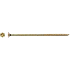 LUX Wkręt uniwersalny z łbem stożkowym PZ 6 x 140 mm 50 szt