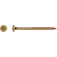 LUX Wkręt uniwersalny z łbem stożkowym PZ 5 x 80 mm 500 szt