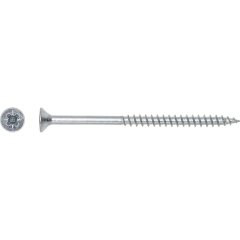 LUX Wkręt uniwersalny z łbem stożkowym płaskim PZ 5 mm x 60 mm ocynk 10 szt