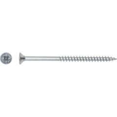 LUX Wkręt uniwersalny z łbem stożkowym płaskim PZ 6 mm x 50 mm ocynk 6 szt