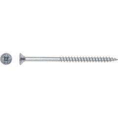 LUX Wkręt uniwersalny z łbem stożkowym płaskim PZ 6 mm x 40 mm ocynk 10 szt