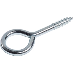 LUX Hak zamknięty 3,3 mm x 20 mm ocynkowana 6 szt