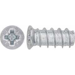 LUX Wkręt Euro z łbem płaskim TX 6 mm x 14,5 mm Ocynkowane 20 szt