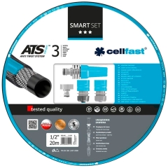 Cellfast Zestaw Smart wąż i końcówki 1/2", 20 m