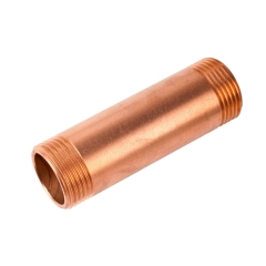 Nypel rurowy mosiężny 10 mm 1 sztuka