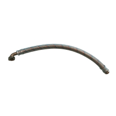 Wąż antywibracyjny z kolankiem 1" 70 cm