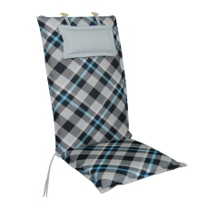 Poduszka premium kratka turkus ho gr6cm fotel