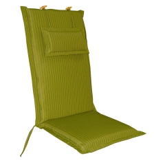 Yego Design Poduszka Premium zielono-biała na fotel