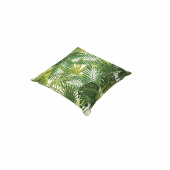 Poduszka ozdobna LIVING zielony liść 40x40cm