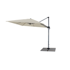 Parasol Ravenna Axial beżowy przeciwsłoneczny 275x275 cm