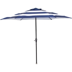 Parasol Honolulu niebieskie paski śr.300 cm