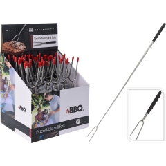 Widelec grillowy teleskopowy 280mm
