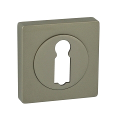Domino Szyld Quadro na klucz nikiel satyna velvet