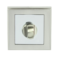Domino Rozeta KW-QR WC chrom/ nikiel