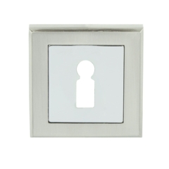 Domino Rozeta KW-QR na klucz chrom/ nikiel