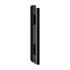 Polargos Szyld do furtki ocynk 185x40x30 mm czarny