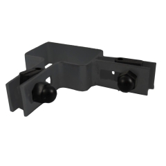 Jarmex Obejma słupka 4 cm x 6 cm narożna antracyt mat