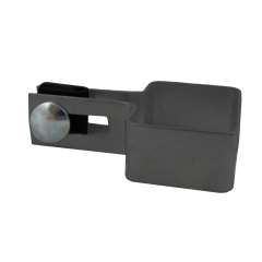 Jarmex Obejma słupka 4 cm x 6 cm końcowa antracyt mat