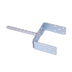 DMX Podstawa słupka ocynkowana do betonu 6 - 20 x 13,6 cm