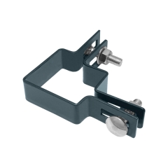 Polargos Obejma słupka 5 cm x 5 cm narożna antracyt mat