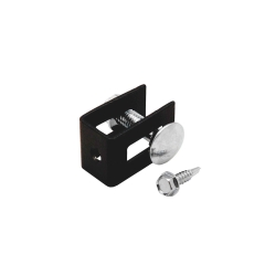Polargos Uchwyt U Greta 3 75x47x25 mm czarny mat - 2 sztuki