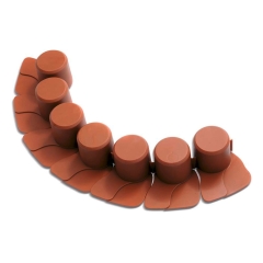 Prosperplast Palisada IPAL7 terakota 6 cm 4,05 m