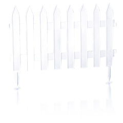 Prosperplast Płotek IPŁSU biały 28 cm 3,2m