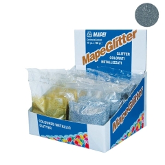 Mapei Brokat sypki Mapeglitter srebrny