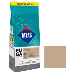 Atlas Fuga ceramiczna 020 beżowy 2 kg