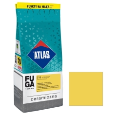 Atlas Fuga ceramiczna 218 cytrynowy 2 kg
