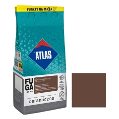 Atlas Fuga ceramiczna 024 ciemnobrązowy 5 kg