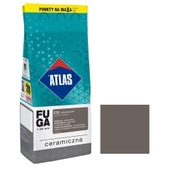 Atlas Fuga ceramiczna 036 ciemnoszary 2 kg