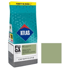 Atlas Fuga ceramiczna 025 jasnozielony 2 kg