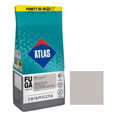 Atlas Fuga ceramiczna 034 jasnoszary 5 kg