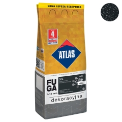 Atlas Fuga dekoracyjna 304 czarny diament 2 kg