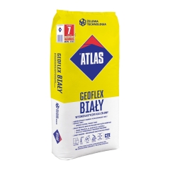Atlas Wysokoelastyczny klej żelowy Geoflex biały 22,5 kg