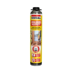 Soudal Pianka montażowa pistoletowa Okna & Drzwi zimowa 750 ml