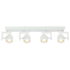 Reality Listwa LED ALENIS biała 4x5W GU10