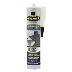 Bitumiczny uszczelniacz dekarski EXPERT LINE 300 ml, czarny